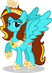 Size: 2075x2889 | Tagged: safe, artist:vector-brony, imported from derpibooru, oc, oc only, oc:ilovekimpossiblealot, alicorn, pony, alicornified, female, high res, mare, race swap, raised hoof, simple background, transparent background, vector