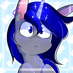 Size: 2000x2000 | Tagged: safe, artist:von babbitt, imported from derpibooru, oc, oc:gradiant, pony, unicorn, magic, solo