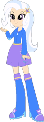 Size: 199x545 | Tagged: safe, artist:supersamyoshi, imported from derpibooru, trixie, human, equestria girls, alternate universe, humanized, simple background, solo, transparent background