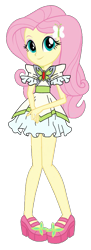 Size: 371x1024 | Tagged: safe, artist:mlgskittles, imported from derpibooru, fluttershy, human, equestria girls, legend of everfree, clothes, dress, shoes, simple background, solo, transparent background, vector