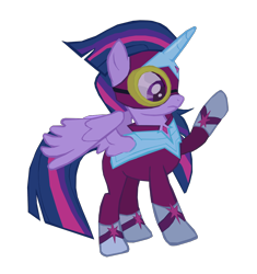 Size: 1280x1361 | Tagged: safe, artist:benpictures1, imported from derpibooru, masked matter-horn, twilight sparkle, alicorn, pony, power ponies (episode), cute, female, inkscape, power ponies, simple background, solo, transparent background, twiabetes, twilight sparkle (alicorn), vector