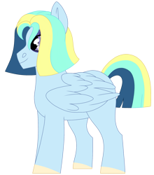 Size: 1585x1800 | Tagged: safe, artist:moonert, imported from derpibooru, oc, oc only, pegasus, pony, colored hooves, male, pegasus oc, simple background, smiling, solo, stallion, transparent background, wings