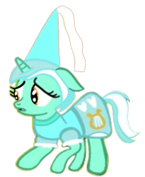 Size: 720x878 | Tagged: safe, alternate version, artist:darlycatmake, imported from derpibooru, lyra heartstrings, pony, unicorn, clothes, concerned, cosplay, costume, cute, damsel in distress, distressed, dress, dressup, female, hat, hennin, lyrabetes, mare, princess, princess lyra heartstrings, sad, scared, simple background, solo, transparent background, worried, wtf face