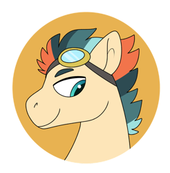 Size: 886x902 | Tagged: safe, imported from derpibooru, oc, oc only, oc:turbo swifter, pony, bust, icon, looking back, male, orange background, portrait, simple background, stallion, transparent background