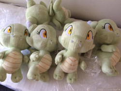 Size: 600x450 | Tagged: safe, artist:queencold, imported from derpibooru, oc, oc only, oc:jade (queencold), dragon, baby, baby dragon, dragon wings, dragoness, fangs, female, horns, irl, photo, plushie, wings