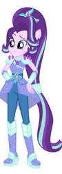 Size: 317x881 | Tagged: safe, artist:sarahalen, imported from derpibooru, starlight glimmer, human, equestria girls, alternate universe, boots, clothes swap, crystal guardian, high heel boots, shoes, simple background, solo, vector, white background