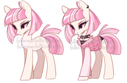 Size: 1280x840 | Tagged: safe, artist:dammmnation, imported from derpibooru, oc, oc only, earth pony, pony, clothes, ear piercing, earring, earth pony oc, eyelashes, female, jewelry, mare, nose piercing, nose ring, obtrusive watermark, piercing, simple background, transparent background, watermark