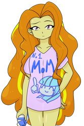 Size: 866x1305 | Tagged: safe, alternate version, artist:batipin, imported from derpibooru, adagio dazzle, sonata dusk, human, equestria girls, clothes, eyes closed, female, long hair, looking at you, loose hair, mamadagio, milk, milk carton, simple background, solo, transparent background