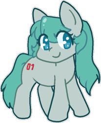 Size: 509x616 | Tagged: safe, imported from derpibooru, earth pony, pony, anime, hatsune miku, ponified, simple background, solo, transparent background, vocaloid