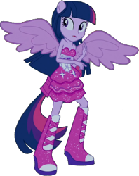 Size: 458x578 | Tagged: safe, artist:pascalmulokozi2, edit, edited screencap, imported from derpibooru, screencap, twilight sparkle, human, equestria girls, background removed, bare shoulders, fall formal outfits, ponied up, simple background, sleeveless, solo, strapless, transparent background, twilight sparkle (alicorn)