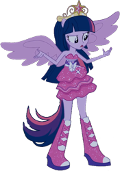 Size: 458x655 | Tagged: safe, artist:pascalmulokozi2, edit, edited screencap, imported from derpibooru, screencap, twilight sparkle, human, equestria girls, equestria girls (movie), background removed, bare shoulders, big crown thingy, element of magic, fall formal outfits, jewelry, regalia, simple background, sleeveless, solo, strapless, transparent background, twilight sparkle (alicorn)