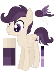 Size: 700x900 | Tagged: safe, artist:monochrome-sunsets, imported from derpibooru, oc, pegasus, pony, base used, male, offspring, parent:rumble, parent:scootaloo, parents:rumbloo, simple background, solo, teenager, transparent background