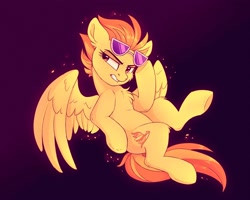 Size: 2500x2000 | Tagged: safe, artist:thegamblehorse, spitfire, banned from derpibooru, simple background, solo