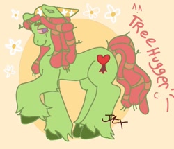Size: 965x828 | Tagged: safe, artist:h3xanrrd, imported from derpibooru, tree hugger, earth pony, pony, female, solo