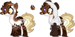 Size: 4141x2089 | Tagged: safe, artist:rickysocks, imported from derpibooru, oc, oc only, oc:coconut drops, earth pony, pony, clothes, female, hoodie, mare, simple background, solo, transparent background