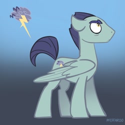 Size: 2048x2048 | Tagged: safe, artist:pfeffaroo, imported from derpibooru, oc, oc only, pegasus, pony, solo