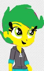 Size: 177x285 | Tagged: safe, artist:lunablu3berry, imported from derpibooru, oc, oc only, oc:jade, human, equestria girls, 1000 hours in ms paint, clothes, female, smiling, solo, super filly adventure