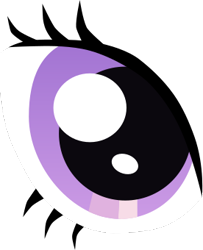 Size: 276x340 | Tagged: safe, artist:daylightsketch, imported from derpibooru, twilight sparkle, .svg available, eye, eye reflection, eyelashes, reflection, simple background, svg, toy, transparent background, vector