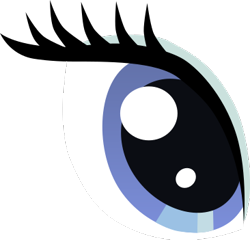 Size: 366x351 | Tagged: safe, artist:daylightsketch, imported from derpibooru, rarity, .svg available, eye, eye reflection, eyelashes, eyeshadow, makeup, reflection, simple background, svg, toy, transparent background, vector
