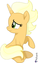Size: 4000x6639 | Tagged: safe, artist:melisareb, imported from derpibooru, pony, unicorn, my little pony: the movie, .svg available, absurd resolution, crying, female, mare, movie accurate, simple background, sitting, solo, sungold, transparent background, vector