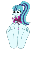 Size: 4634x6943 | Tagged: safe, artist:mixiepie, edit, imported from derpibooru, sonata dusk, human, equestria girls, absurd resolution, barefoot, base used, cute, feet, female, fetish, foot fetish, foot focus, simple background, soles, solo, sonatabetes, toes, transparent background, vector