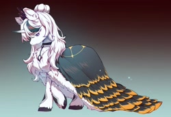 Size: 2048x1400 | Tagged: safe, artist:swaybat, imported from derpibooru, oc, oc only, oc:chloe white, pony, unicorn, solo