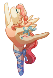 Size: 1151x1685 | Tagged: safe, artist:purplegrim40, imported from derpibooru, oc, oc only, pegasus, pony, ballet, chibi, female, mare, simple background, solo, transparent background