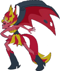 Size: 349x410 | Tagged: safe, artist:pascalmulokozi2, edit, edited screencap, imported from derpibooru, screencap, sunset shimmer, demon, human, equestria girls, equestria girls (movie), background removed, bare shoulders, big crown thingy, element of magic, female, jewelry, regalia, simple background, sleeveless, solo, strapless, sunset satan, transparent background, wings