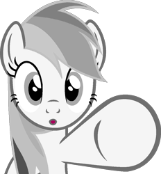 Size: 974x1050 | Tagged: safe, artist:josephlu2021, imported from derpibooru, oc, oc only, oc:gray awesome dash, pony, boop, open mouth, pointing, simple background, solo, transparent background