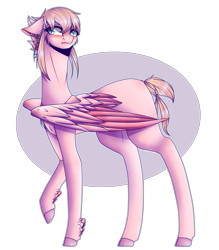 Size: 1939x2210 | Tagged: safe, artist:kat-the-true-kitkat, imported from derpibooru, oc, oc only, pegasus, pony, colored hooves, female, looking back, mare, pegasus oc, simple background, solo, transparent background, wings