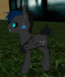 Size: 636x753 | Tagged: safe, imported from derpibooru, oc, oc only, oc:umbra nights, bat pony, pony, 3d, second life, solo