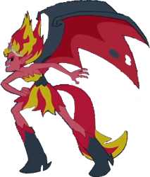 Size: 349x410 | Tagged: safe, artist:pascalmulokozi2, edit, edited screencap, imported from derpibooru, screencap, sunset shimmer, demon, equestria girls, equestria girls (movie), background removed, bare shoulders, big crown thingy, element of magic, female, jewelry, regalia, simple background, sleeveless, solo, strapless, sunset satan, transparent background, wings