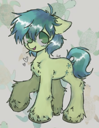 Size: 640x826 | Tagged: safe, artist:sandbarx3, imported from derpibooru, sandbar, earth pony, pony, cute, male, sandabetes, solo, stallion