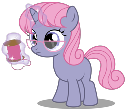 Size: 3750x3260 | Tagged: safe, artist:strategypony, imported from derpibooru, oc, oc only, oc:velvet, pony, unicorn, female, filly, foal, frown, full body, glasses, glow, glowing horn, high res, hooves, horn, levitation, magic, needle, shadow, show accurate, simple background, solo, spool, standing, telekinesis, thread, transparent background, unicorn oc