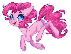 Size: 692x521 | Tagged: safe, artist:purplegrim40, imported from derpibooru, pinkie pie, earth pony, pony, simple background, solo, transparent background