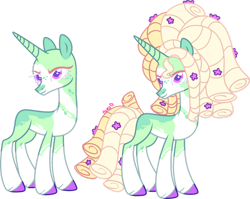 Size: 1280x1017 | Tagged: safe, artist:kurosawakuro, imported from derpibooru, oc, pony, unicorn, bald, base used, female, magical lesbian spawn, mare, offspring, parent:fleur-de-lis, parent:tree hugger, simple background, solo, transparent background