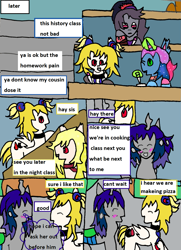 Size: 1191x1647 | Tagged: safe, artist:ask-luciavampire, imported from derpibooru, oc, bat pony, cat, cat pony, changeling, original species, undead, vampire, vampony, comic, tumblr