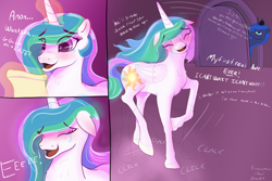 Size: 3000x2000 | Tagged: safe, artist:enonnnymous, imported from derpibooru, princess celestia, princess luna, oc, oc:anon, alicorn, pony, series:anon loves celestia, blushing, comic, crying, cute, cutelestia, date, dialogue, eeee, excited, female, floppy ears, glowing, glowing horn, happy, horn, implied anon, implied human, letter, luna is not amused, magic, mare, open mouth, open smile, prancelestia, prancing, scroll, smiling, stomping, tears of joy, telekinesis, unamused, wings