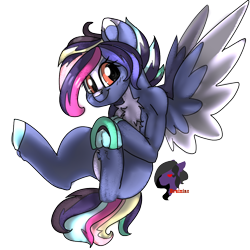 Size: 1000x1000 | Tagged: safe, artist:brainiac, imported from derpibooru, oc, oc only, oc:sky writer, pegasus, pony, brainiacs sketchbook (set), simple background, solo, transparent background