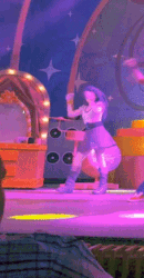 Size: 194x373 | Tagged: safe, edit, imported from derpibooru, applejack, fluttershy, pinkie pie, rainbow dash, sunset shimmer, human, equestria girls, animated, ass, butt, clothes, dancing, eqg el show en vivo, gif, irl, irl human, legs, live action, panties, panty shot, photo, reversed, skirt, underwear, upskirt