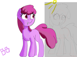 Size: 1149x840 | Tagged: safe, artist:boxybrown, berry punch, berryshine, earth pony, boxybrown, colored