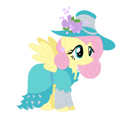 Size: 554x498 | Tagged: safe, artist:unicornsmile, imported from derpibooru, fluttershy, pegasus, pony, female, mare, simple background, solo, white background