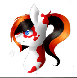 Size: 1453x1463 | Tagged: safe, artist:prettyshinegp, imported from derpibooru, oc, oc only, earth pony, pony, earth pony oc, female, mare, signature, simple background, solo, white background