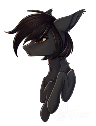 Size: 1103x1440 | Tagged: safe, artist:kathrynthebrony, imported from derpibooru, oc, oc only, oc:banochka, bat pony, pony, simple background, solo, transparent background