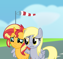 Size: 6012x5664 | Tagged: safe, artist:emeraldblast63, imported from derpibooru, sunset shimmer, comic:the tale of two sunsets, equestria girls, windsock