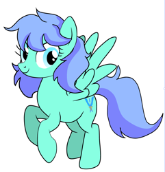 Size: 1116x1159 | Tagged: safe, artist:jrtos, artist:willow krick, imported from derpibooru, oc, oc only, oc:vallant estrelia, oc:飒星, pegasus, base used, female, flying, pegasus oc, simple background, smiling, solo, white background, wings
