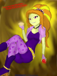 Size: 1536x2048 | Tagged: safe, artist:zachthehedgehog97-2, imported from derpibooru, adagio dazzle, human, equestria girls, 2014, ass, butt, female, solo