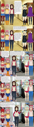 Size: 462x1728 | Tagged: safe, artist:jpop52, imported from derpibooru, angel wings, vapor trail, oc, oc only, human, clothes, comic, cosplay, costume, humanized, kisekae, non-mlp oc