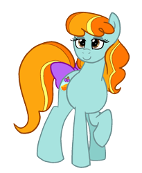 Size: 989x1209 | Tagged: safe, artist:queertrixie, imported from derpibooru, oc, oc only, oc:ambrosia melody, earth pony, bow, lidded eyes, raised hoof, simple background, solo, tail, tail bow, transparent background