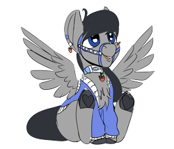 Size: 3500x3000 | Tagged: safe, artist:brainiac, imported from derpibooru, oc, oc only, oc:nightingale, pegasus, brainiacs sketchbook (set), male, simple background, solo, stallion, transparent background